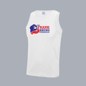 Mens Cool Sports Vest - Frank Bruno Foundation Logo