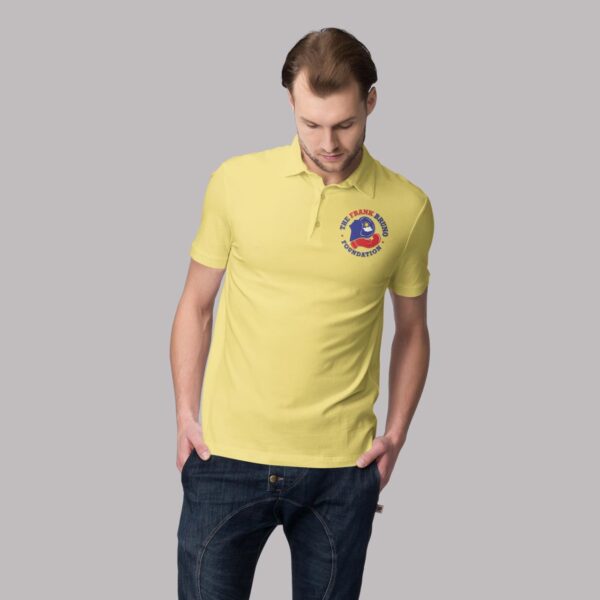Mens Classic Polo Shirt - Frank Bruno Foundation Round Logo - Image 4