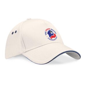 Sandwich Peak Baseball Cap - Frank Bruno Foundation Round Logo