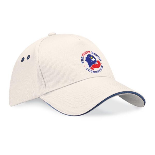 Sandwich Peak Baseball Cap - Frank Bruno Foundation Round Logo