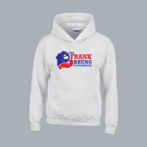 Youth Heavy Blend Hoodie - Frank Bruno Foundation Logo